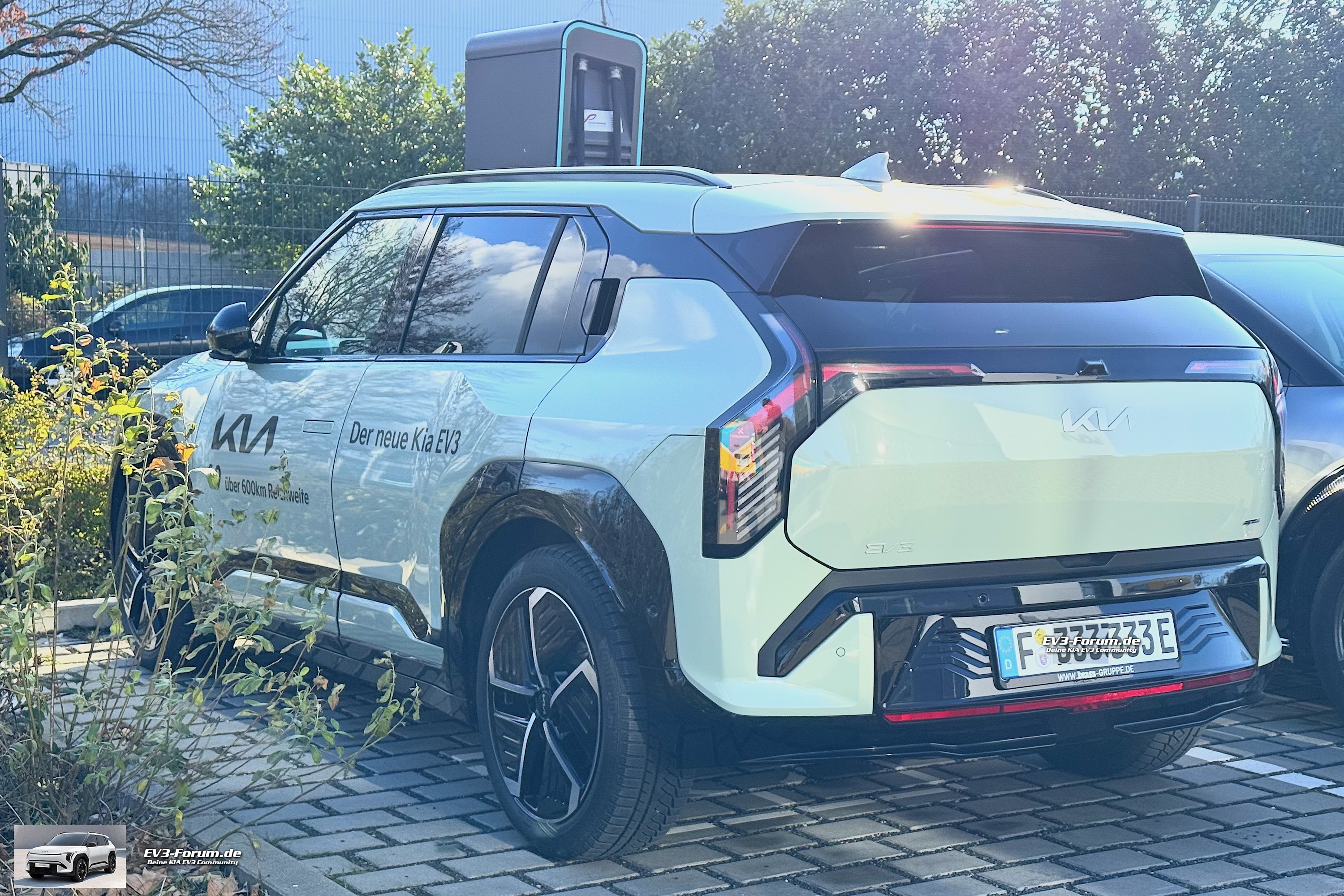 Kia EV3 laden Elektroauto Ladeleistung EV3